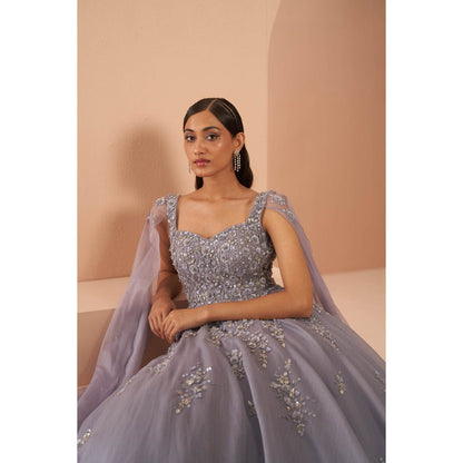 PARUL GANDHI Lilac Deam Evening Gowns
