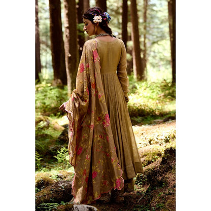 Paulmi & Harsh Beige 40 Kali Anarkali (Set of 3)