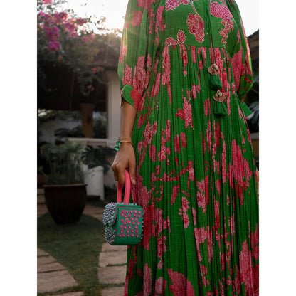 Paulmi & Harsh Spring Blooming Floral Maxi Dress