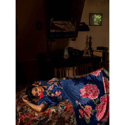 Paulmi & Harsh Blooming Big Floral Maxi Dress