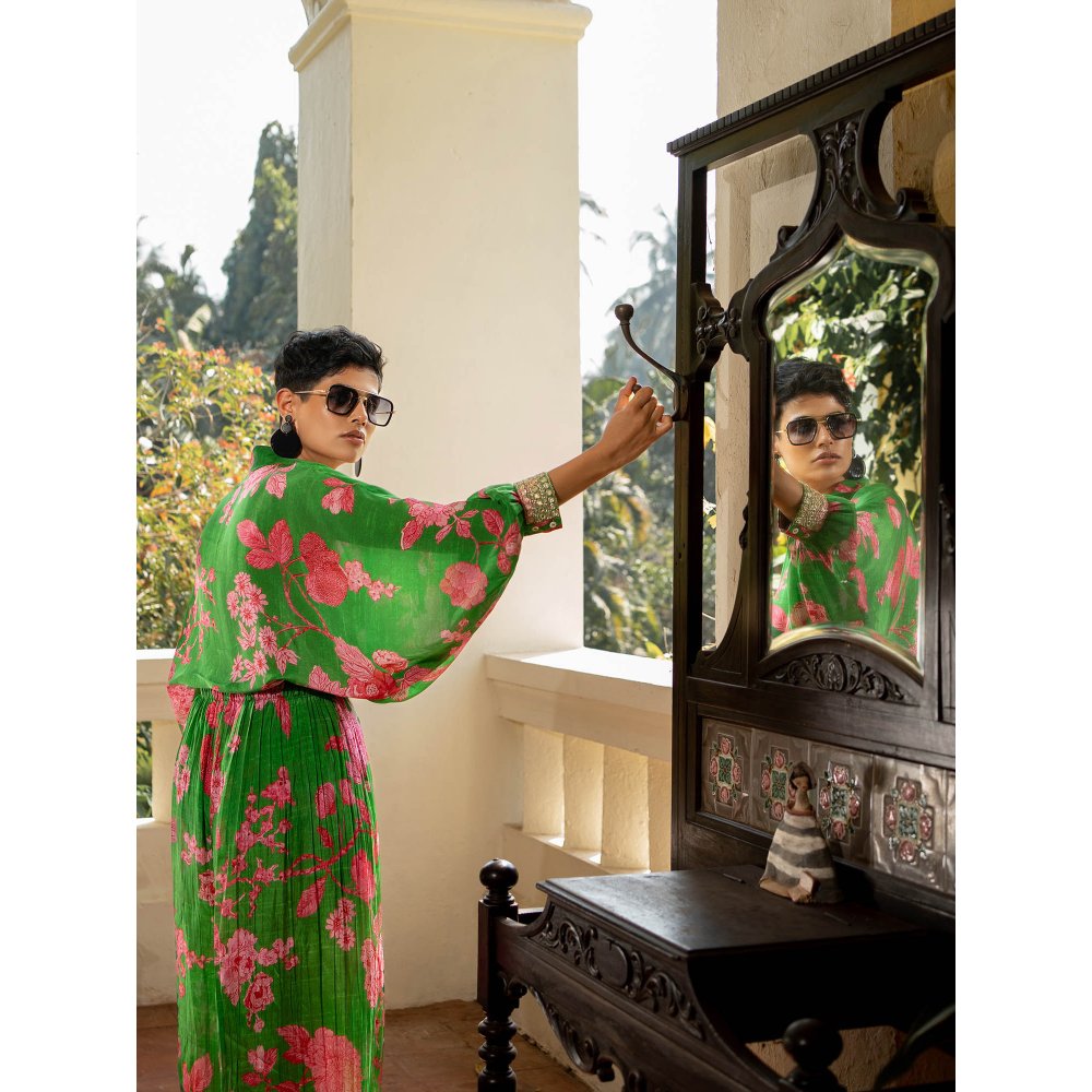 Paulmi & Harsh Full Blooming Co-Ord (Set of 2)