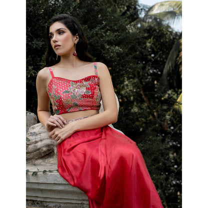 Paulmi & Harsh Romantic Floral Jacket (Set of 4)