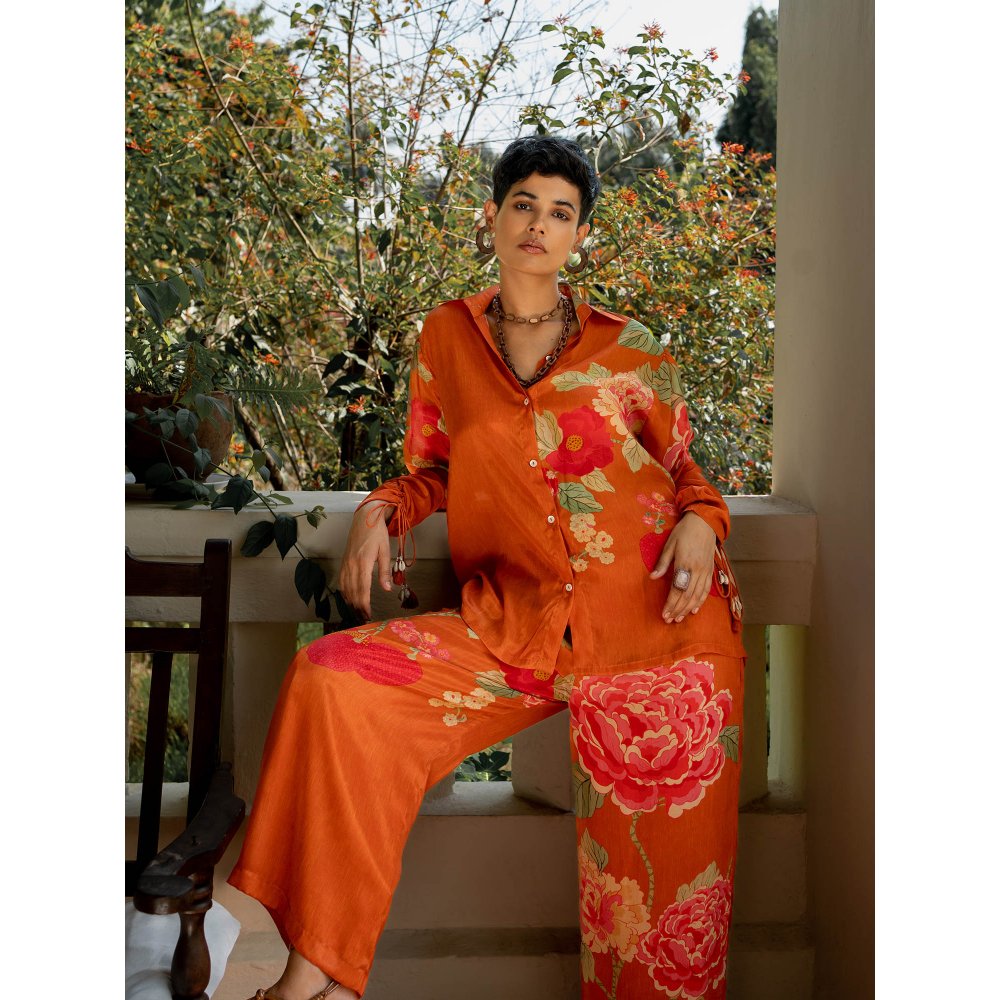 Paulmi & Harsh Blissful Floral Co-Ord (Set of 2)