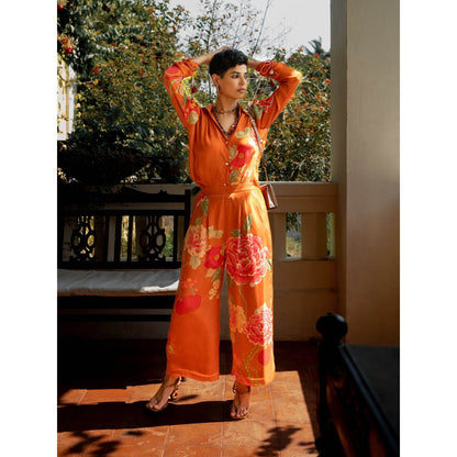 Paulmi & Harsh Blissful Floral Co-Ord (Set of 2)