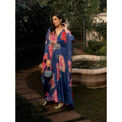 Paulmi & Harsh Blooming Big Floral Kaftan (Set of 2)