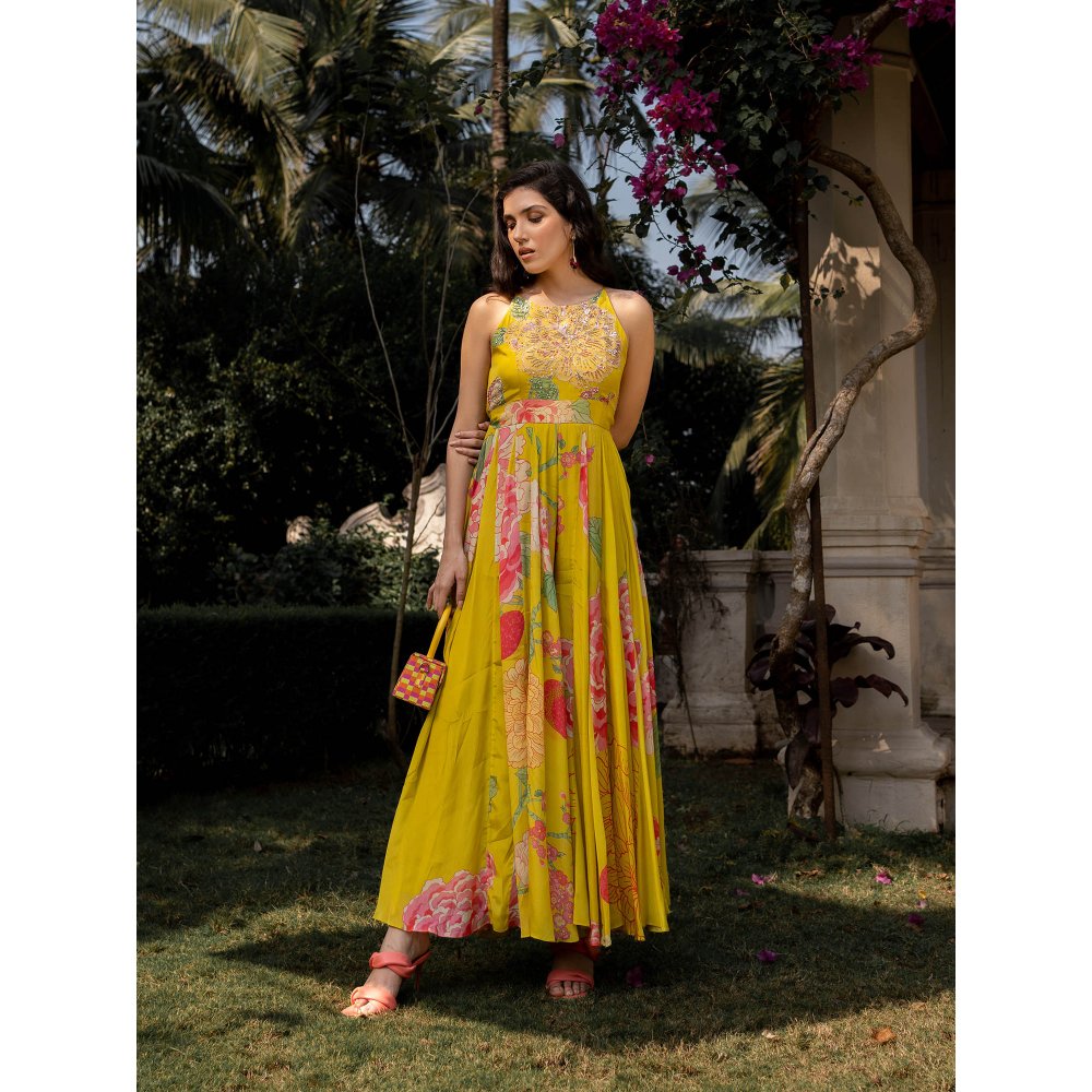 Paulmi & Harsh Refreshing Floral Jumpsuit