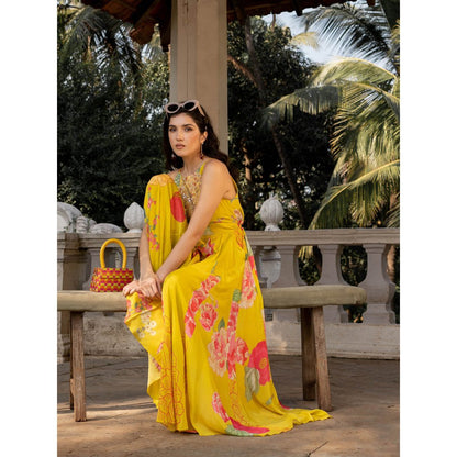 Paulmi & Harsh Refreshing Floral Jumpsuit