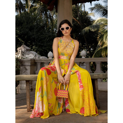 Paulmi & Harsh Refreshing Floral Jumpsuit