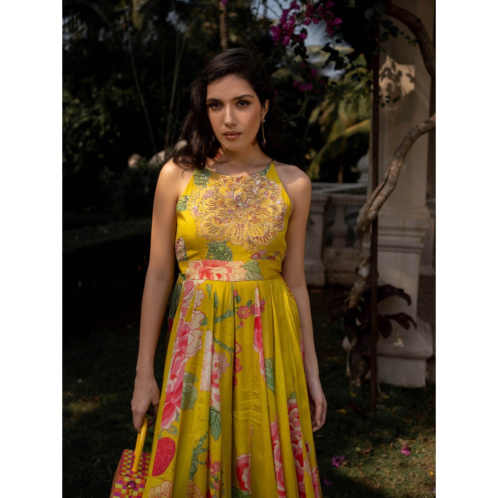 Paulmi & Harsh Refreshing Floral Jumpsuit