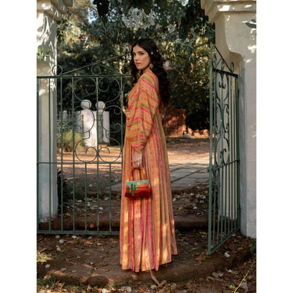 Paulmi & Harsh Vintage Stripe Kaftan (Set of 2)