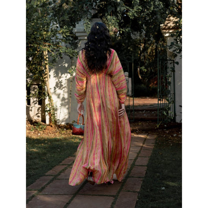 Paulmi & Harsh Vintage Stripe Kaftan (Set of 2)