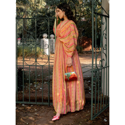 Paulmi & Harsh Vintage Stripe Kaftan (Set of 2)