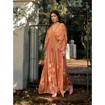 Paulmi & Harsh Vintage Stripe Kaftan (Set of 2)