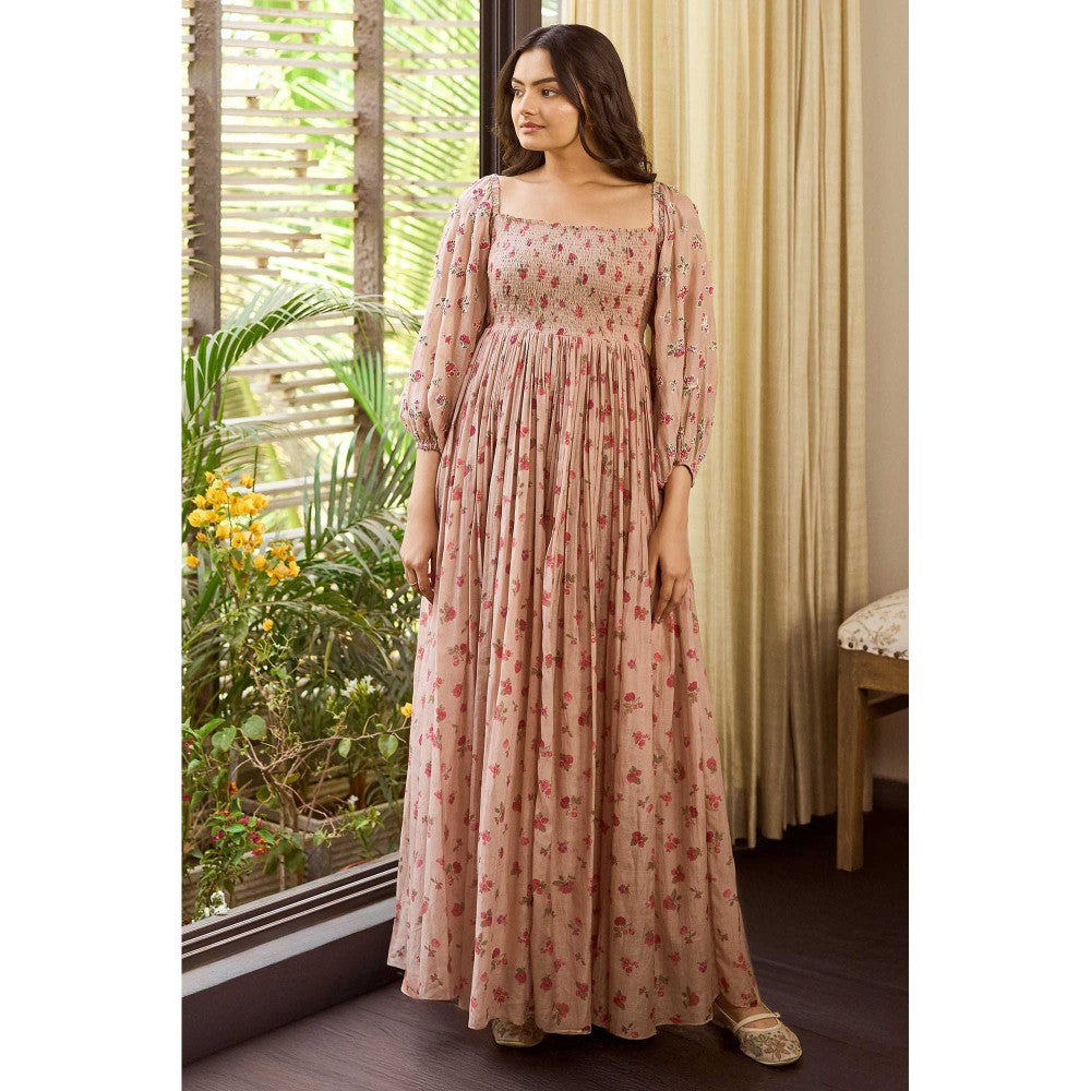 Paulmi & Harsh Esti Floral Printed Maxi Dress
