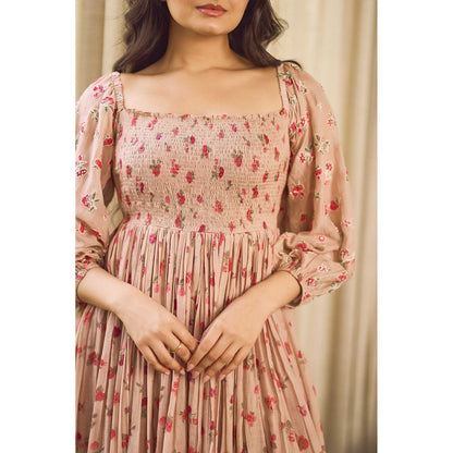 Paulmi & Harsh Esti Floral Printed Maxi Dress