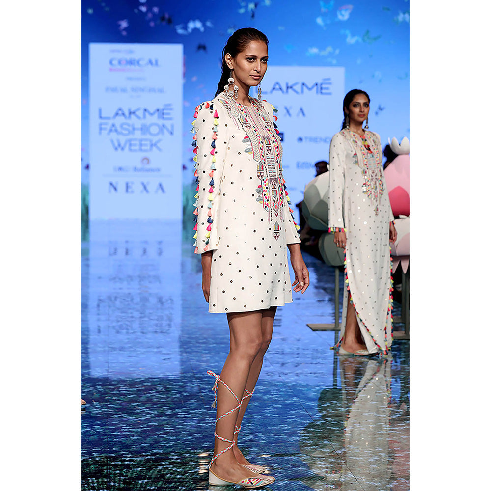 Payal Singhal Adalia Off White Dress