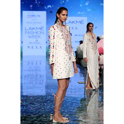 Payal Singhal Adalia Off White Dress