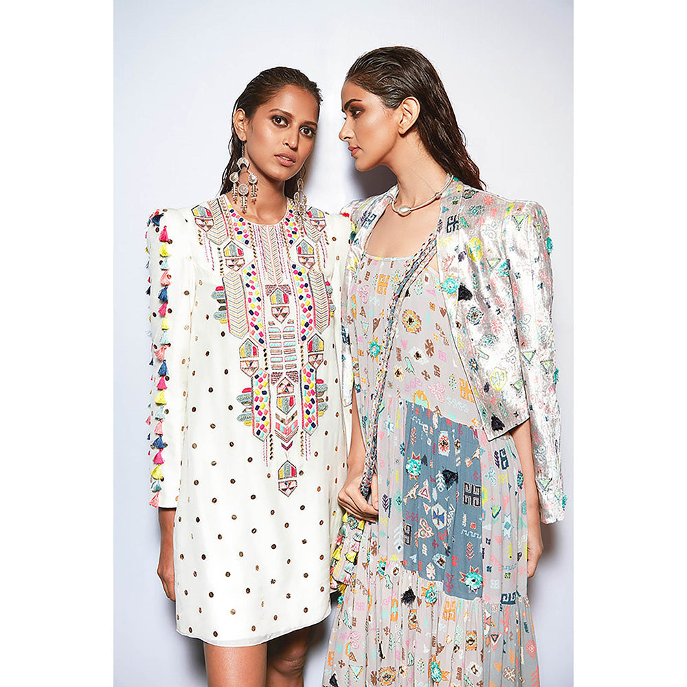 Payal Singhal Adalia Off White Dress