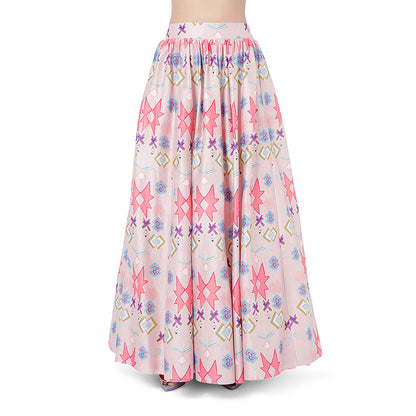 Payal Singhal Pink Printed Blouse with Lehenga and Dupatta (Set of 3)