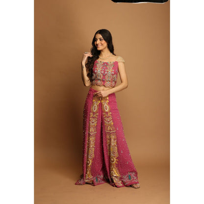 Payal Dawar Pink Contemporary Co-Ord (Set of 2)