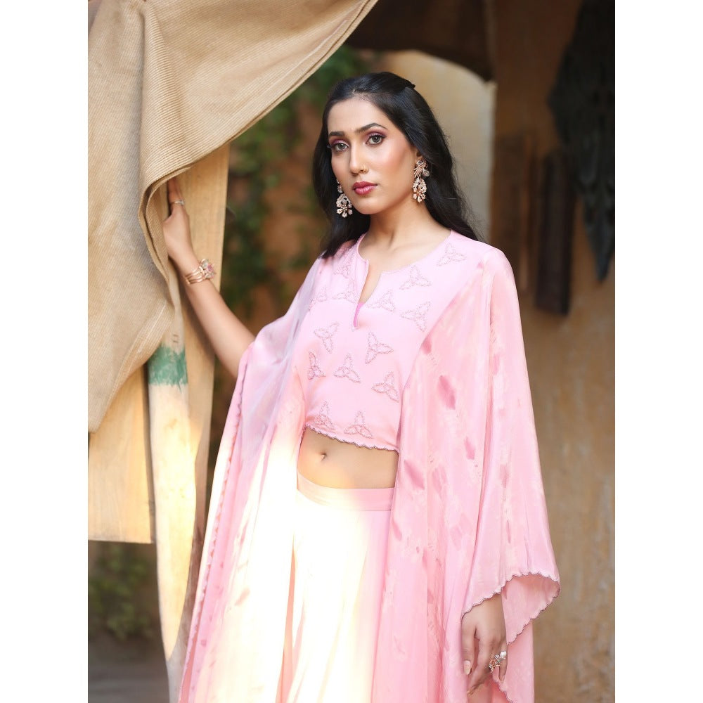 Payal Dawar Pink Aaina Co-Ord (Set of 2)