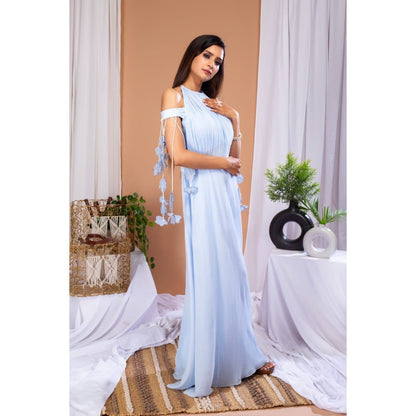 Payal Dawar Blue Slender Serene Dress