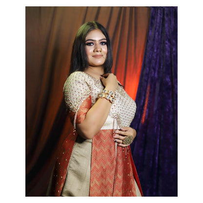 Payal Dawar Deewani Mastani Embellished Kurta and Lehenga (Set of 2)