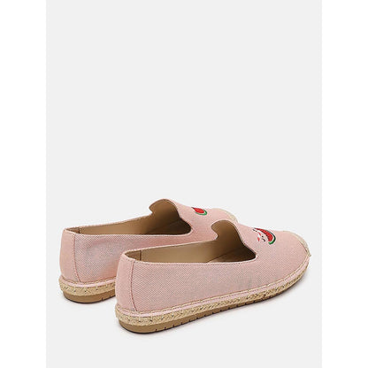 PAZZION Women's Pink One In A Melon Espadrilles
