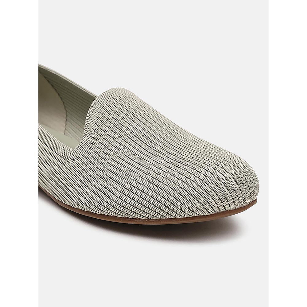 PAZZION Women's Green Lovisa Fly knit Loafers