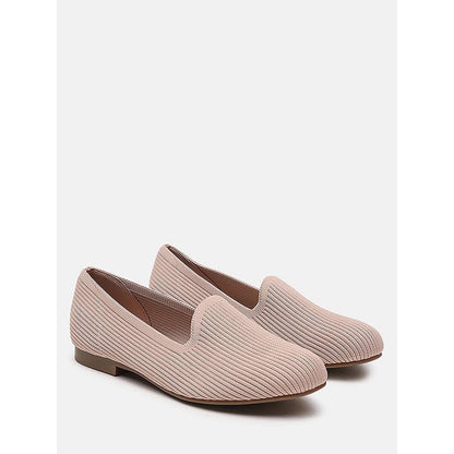 PAZZION Women's Pink Lovisa Fly knit Loafers