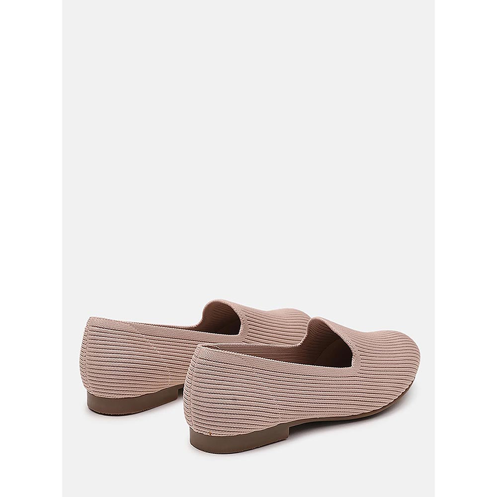 PAZZION Women's Pink Lovisa Fly knit Loafers