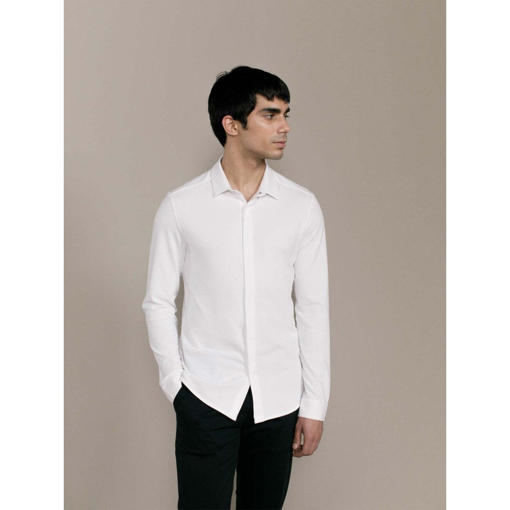 Perona Colin White Jersey Shirt