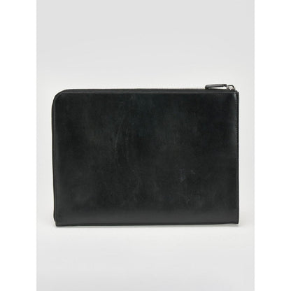 Perona Unisex Black Solid Pouch