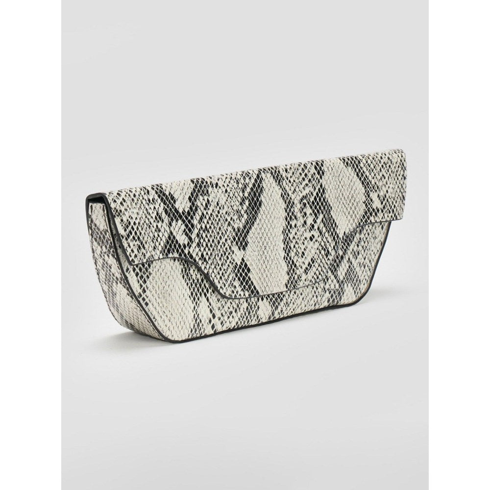 Perona Daisy Animal Print Multi-Colour Clutch