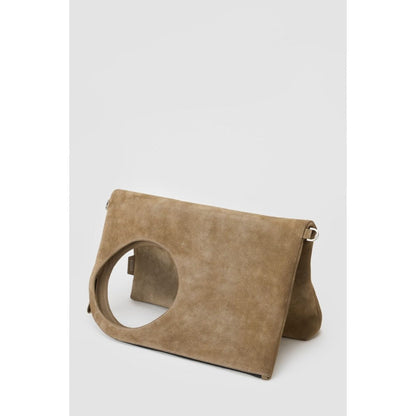 Perona Women's Khaki Clutch