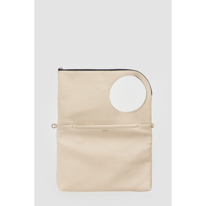 Perona Women's Cream Clutch