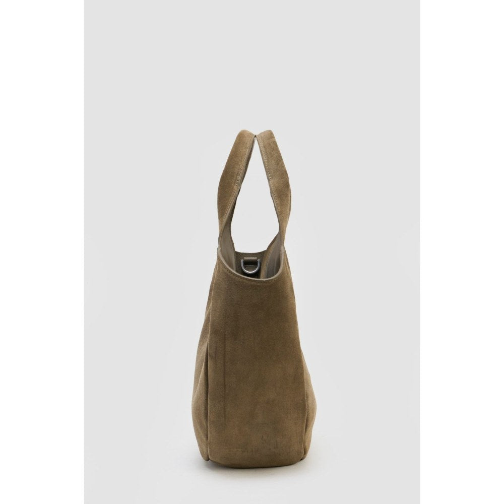 Perona Women's Olive Handbag with Detachable Strap