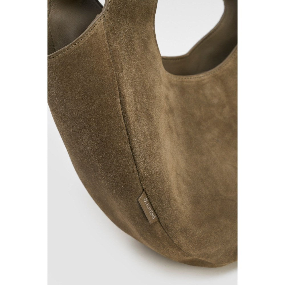 Perona Women's Olive Handbag with Detachable Strap