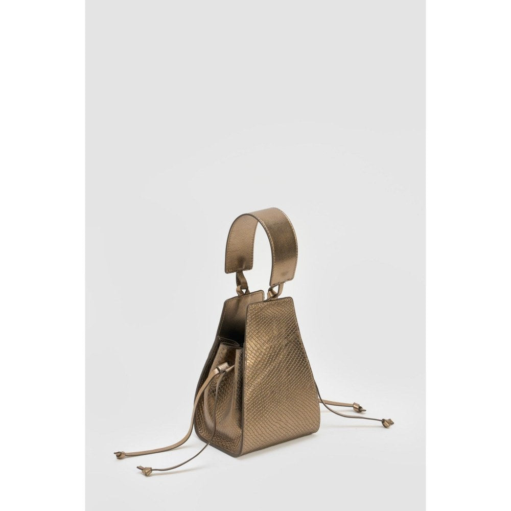Perona Women's Gold Clutch