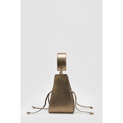Perona Women's Gold Clutch