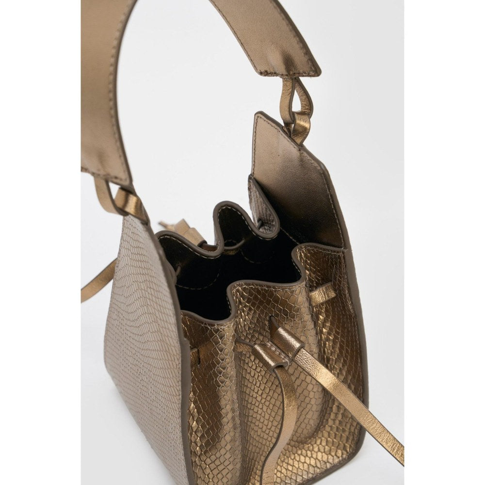 Perona Women's Gold Clutch