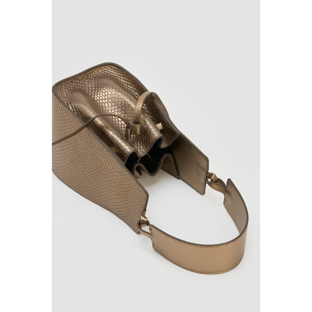 Perona Women's Gold Clutch