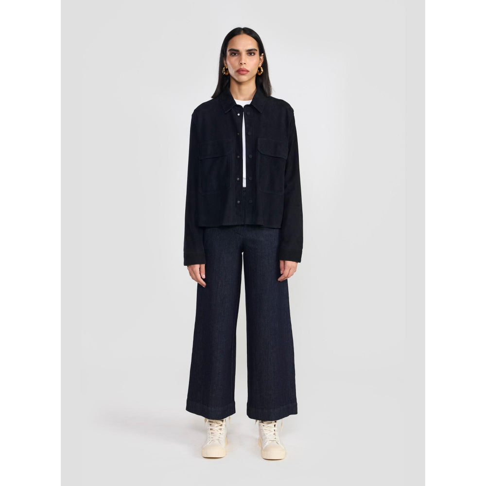 Perona Emelia Navy Blue Jacket