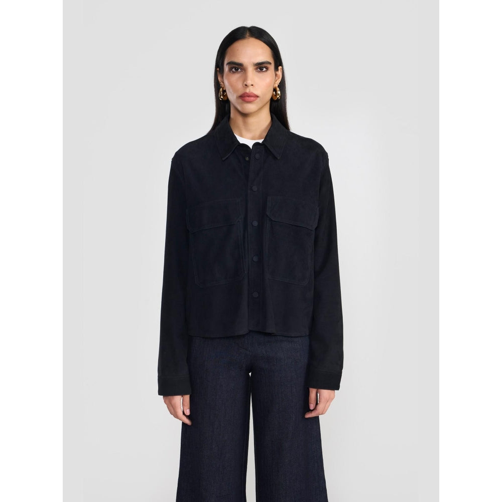 Perona Emelia Navy Blue Jacket