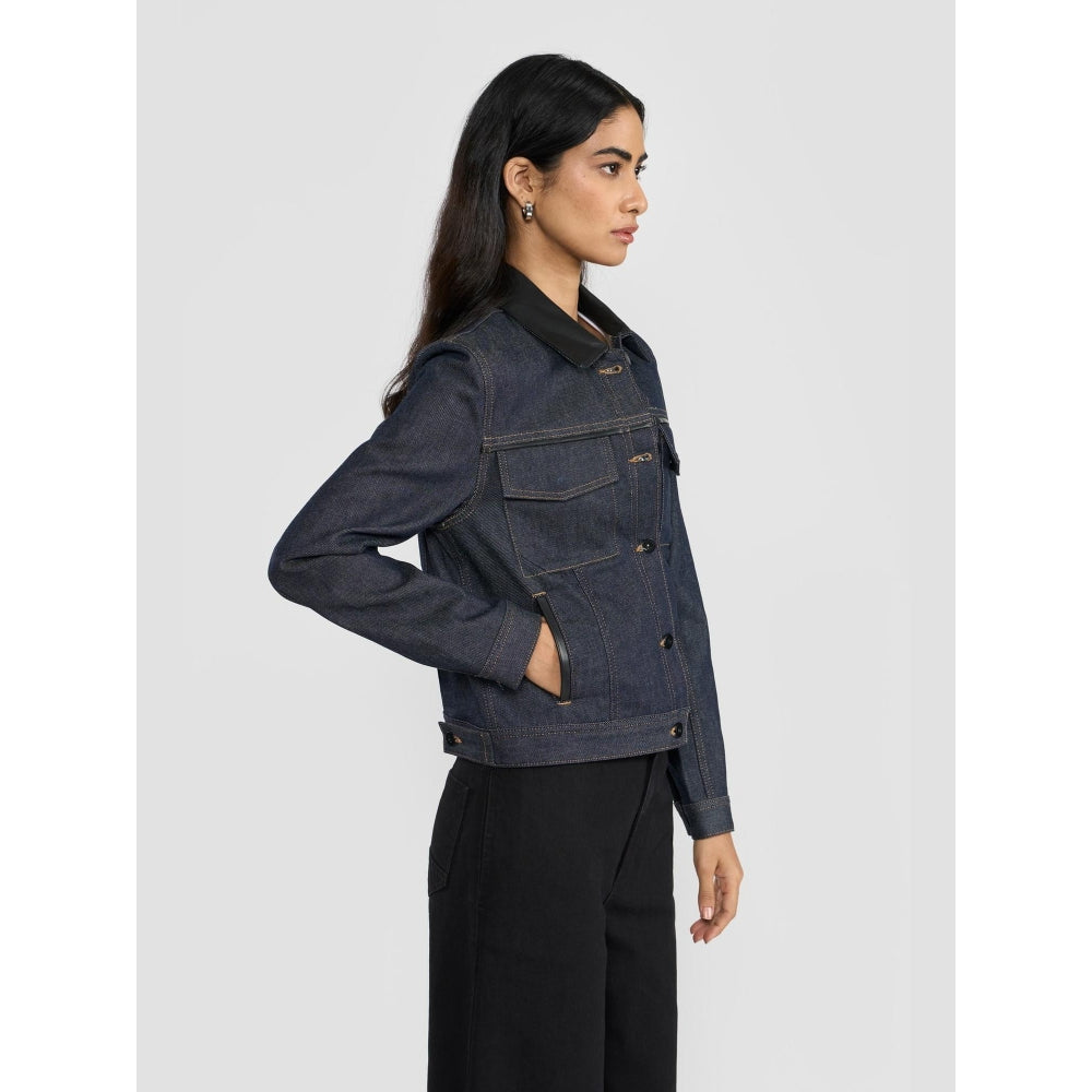 Perona Adelynn Indigo Jacket