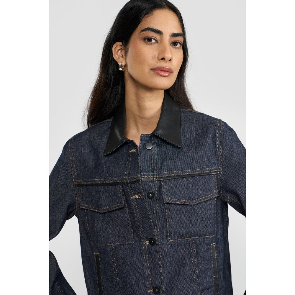 Perona Adelynn Indigo Jacket