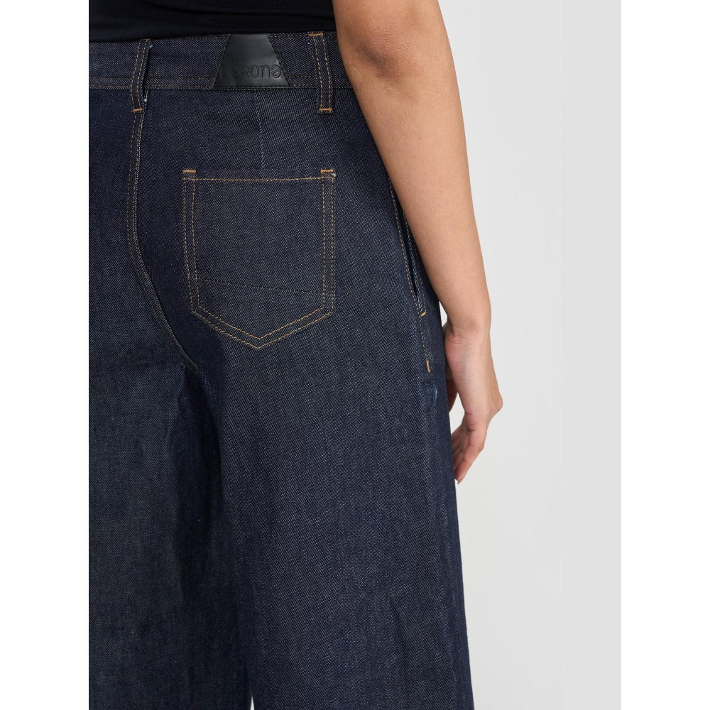 Perona Briana Indigo Relaxed Fit Pant