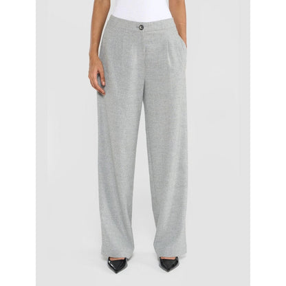 Perona Raya Grey Mid Waist Pants