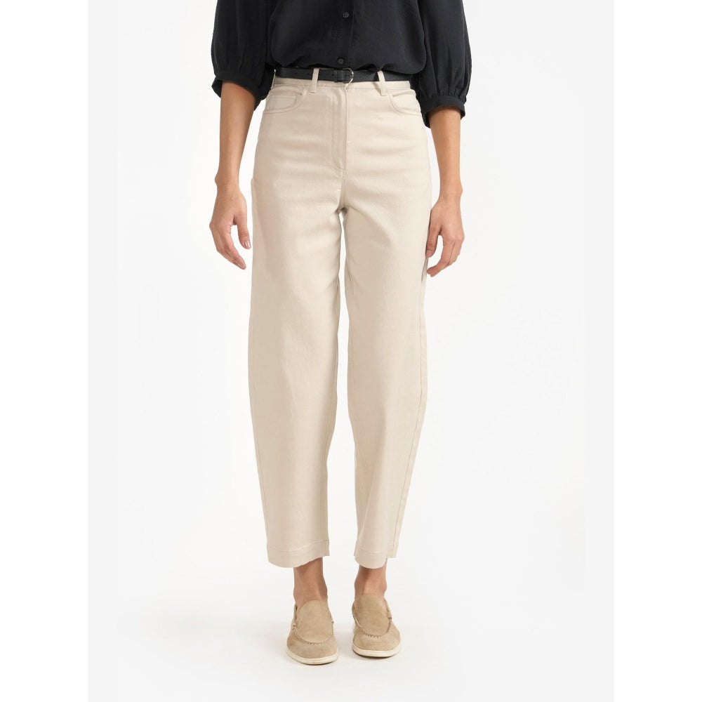 Perona Juliette Beige Relaxed Fit Rouser