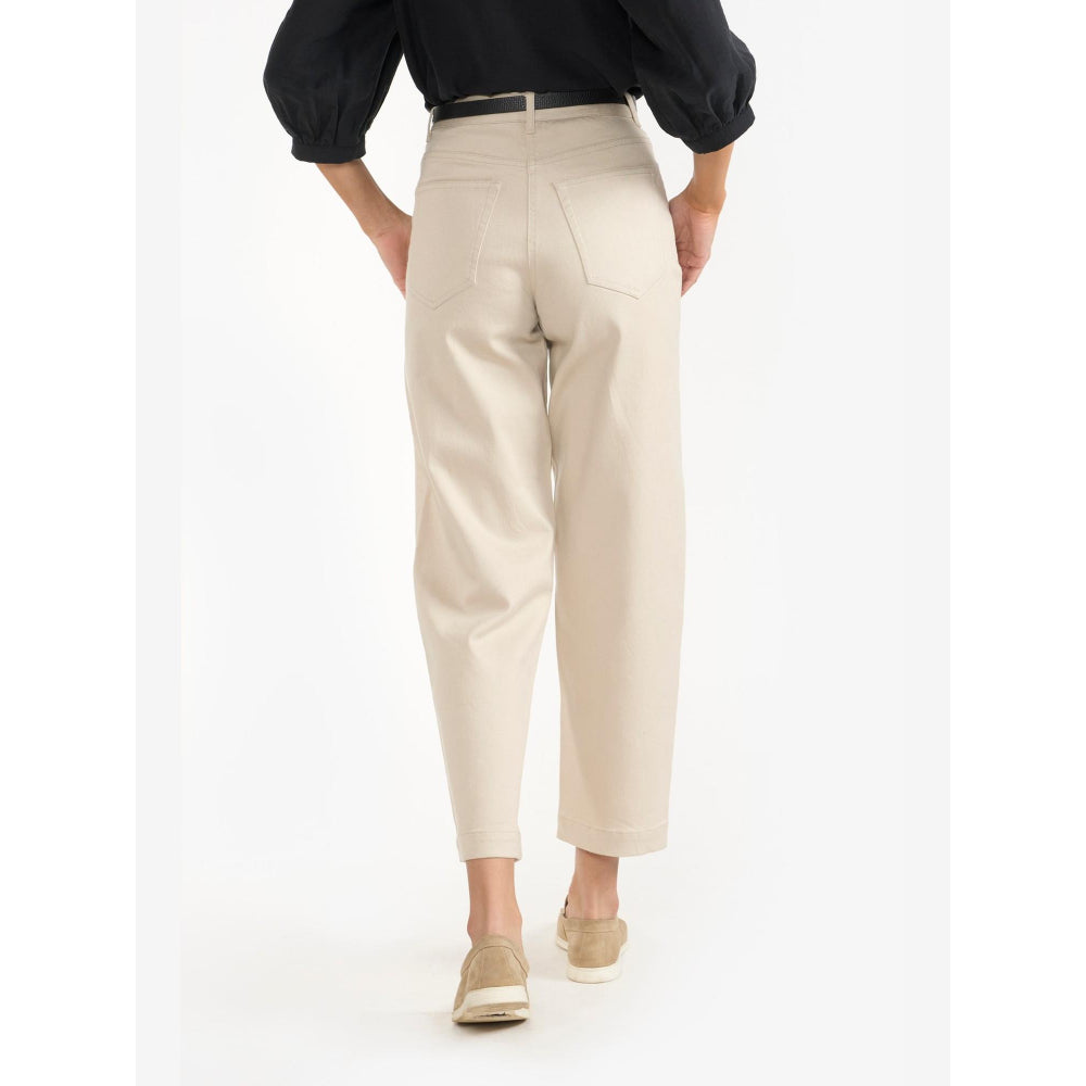 Perona Juliette Beige Relaxed Fit Rouser